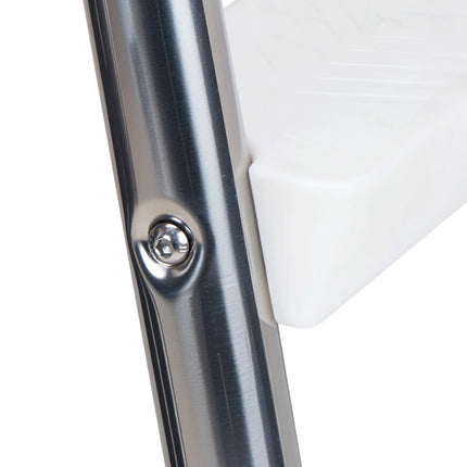 Above-Ground Pool Ladder, 4-Step Stainless A-Frame, 150 kg