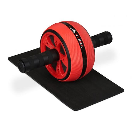 Abroller with knee protection