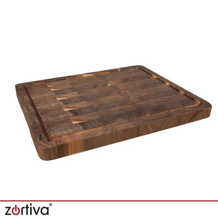 Acacia Wood Cutting Board, Large 43x33 cm, Juice Groove