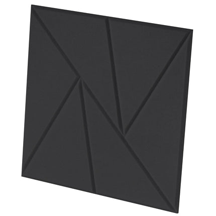 Acoustic Panels, Self-Adhesive, 18 Pack, Black