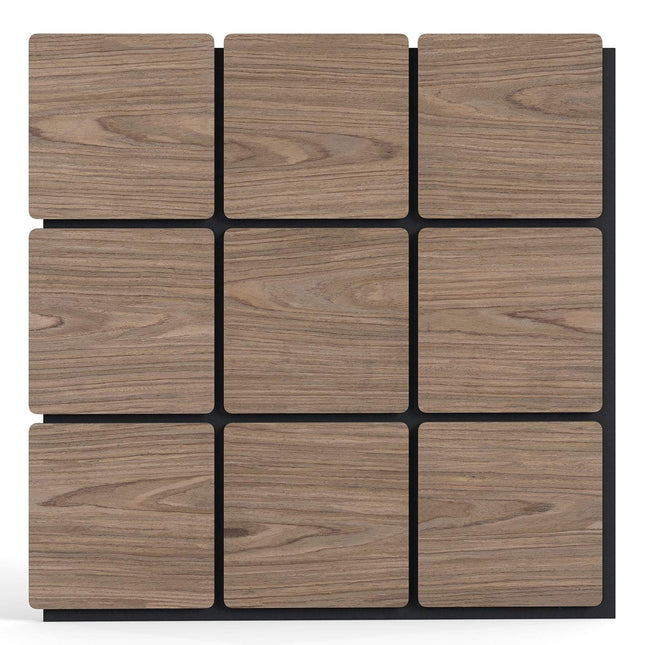 Acoustic Wall Panels, 4-Pack, 62x62 cm, Soundproofing