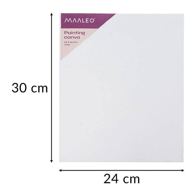Acrylic Painting Set – 26 Pcs with Brushes, Canvases, Palette
