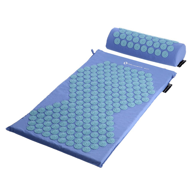 Acupressuurmattenset, blauw - inclusief kussen