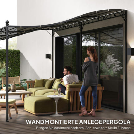 Detached garden pavilion with water-repellent roof, 3x5 m