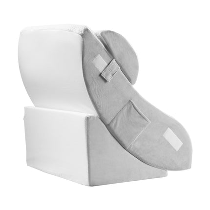 Adjustable 4-Piece Orthopedic Wedge Pillow Set for Acid Reflux