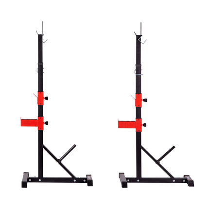Adjustable Barbell Stands – Weightlifting, Home Gym