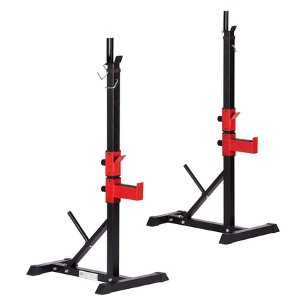 Adjustable Barbell Stands – Weightlifting, Home Gym