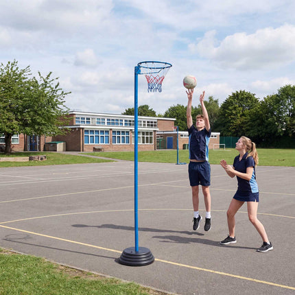 Adjustable Basketball Hoop with Fillable Base, 105-255 cm