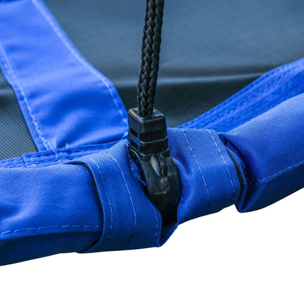 Adjustable Blue Nest Swing, Ø110 cm, 150 kg, 3-12 years
