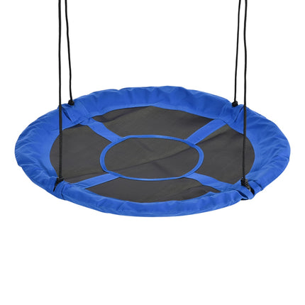 Adjustable Blue Nest Swing, Ø110 cm, 150 kg, 3-12 years
