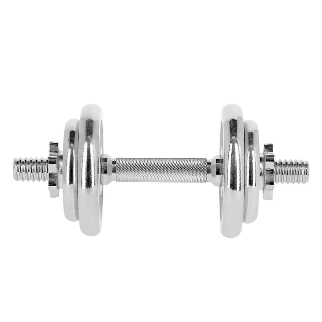 Adjustable Chrome Dumbbells with Case, 20kg