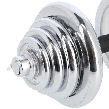 Adjustable Chrome Dumbbells with Case, 50kg Set