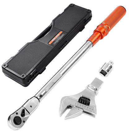 Adjustable Click Torque Wrench, 1/2-Inch, 20-160 lbf-ft, ±2% Accuracy