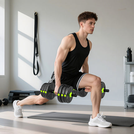 Adjustable Dumbbell Set 25KG – Home Strength Training