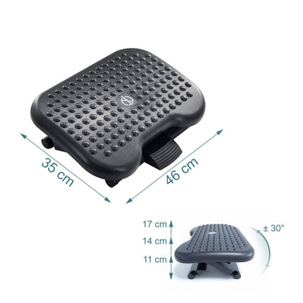Adjustable Ergonomic Footrest for Office or Home