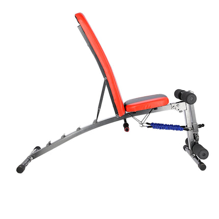 Adjustable Folding Barbell Bench – Full Body Workout