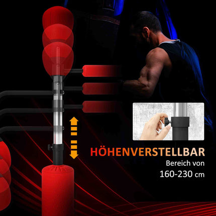 Adjustable Freestanding Punching Bag Stand, 160-230 cm
