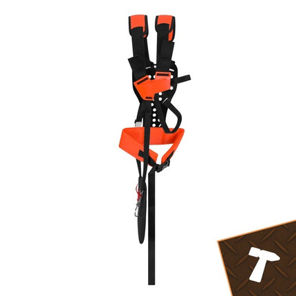Adjustable Heavy-Duty Brushcutter Harness with Hip Pad