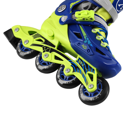 Adjustable Inline Skates, Size L 39-42, ABEC-7; 72mm Wheels