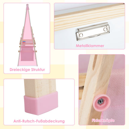 Adjustable Kids Easel with Magnetic Board & Accessories