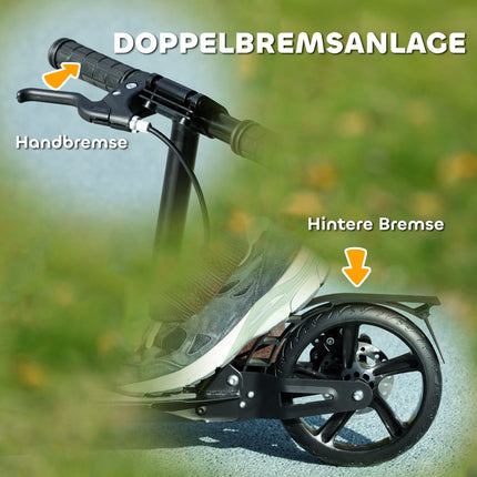 Adjustable Kids Scooter with Brakes, Foldable, Ages 6-12
