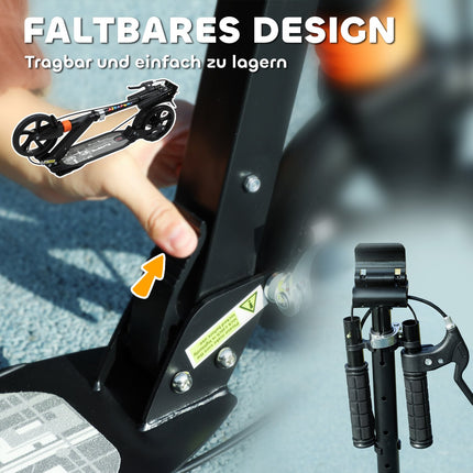 Adjustable Kids Scooter with Brakes, Foldable, Ages 6-12