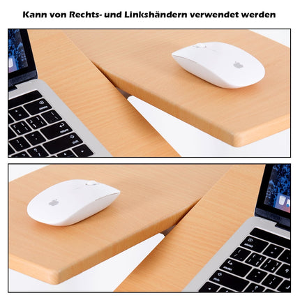 Adjustable Laptop Desk with Wheels, 64-95 cm Height Range