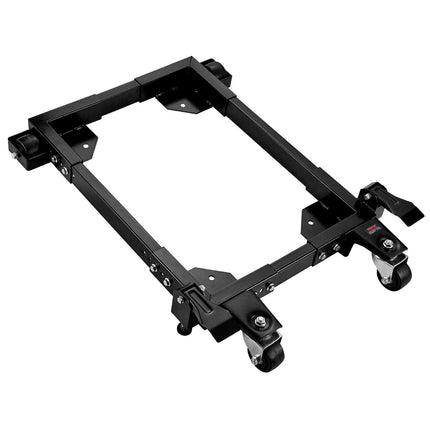 Adjustable Mobile Base Stand, 1500 lb, Swivel Wheels
