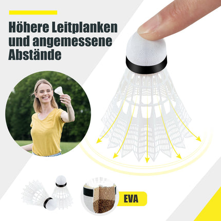 Adjustable Outdoor Badminton Net with Stand, Black