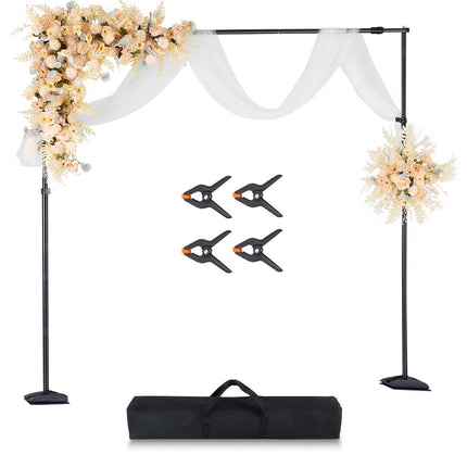 Adjustable Photo Backdrop Stand Kit, 8.5 x 10 ft