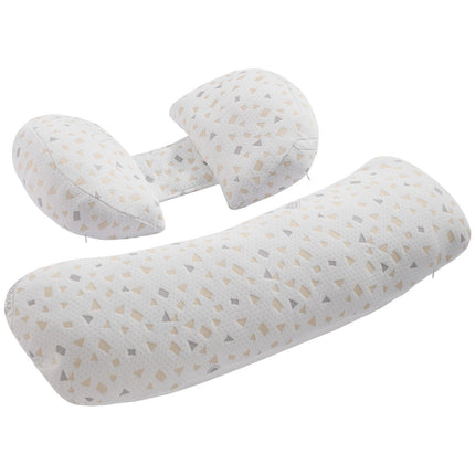 Adjustable Pregnancy Pillow, H-Shape, Washable Cover