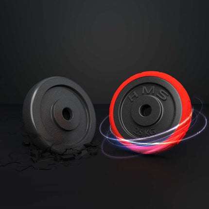 Adjustable Rubberized Dumbbells 30kg Set
