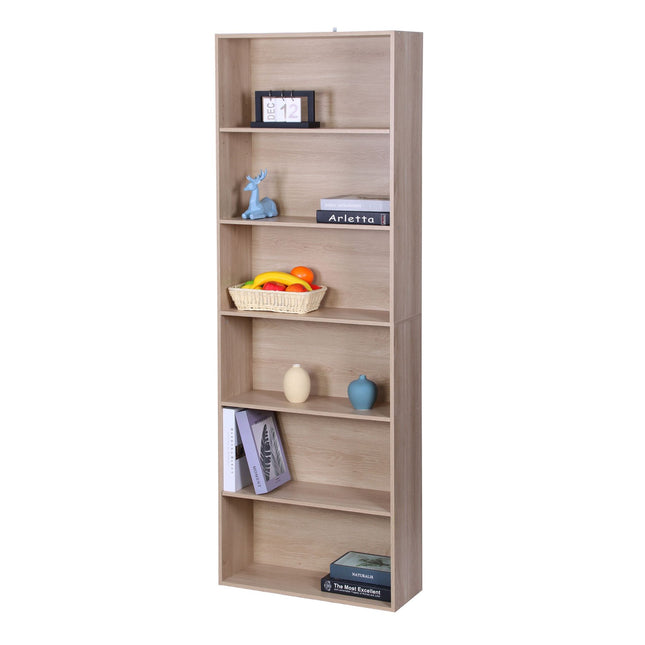 Adjustable Shelf Bookcase – Freestanding Storage Unit
