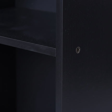 Adjustable Shelf Bookcase – Freestanding Storage Unit
