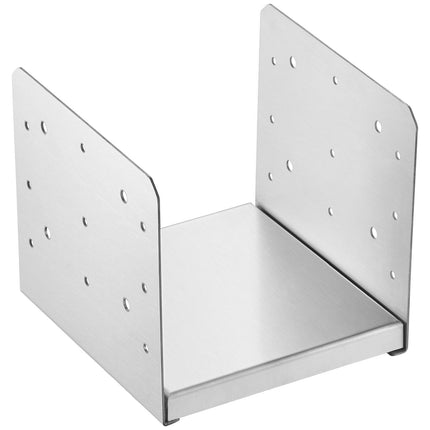 Adjustable Stainless Steel Post Base Bracket for 8x8