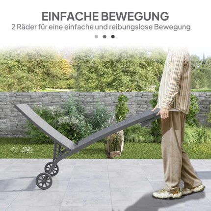 Adjustable Sun Lounger, Breathable Fabric, Aluminum Frame