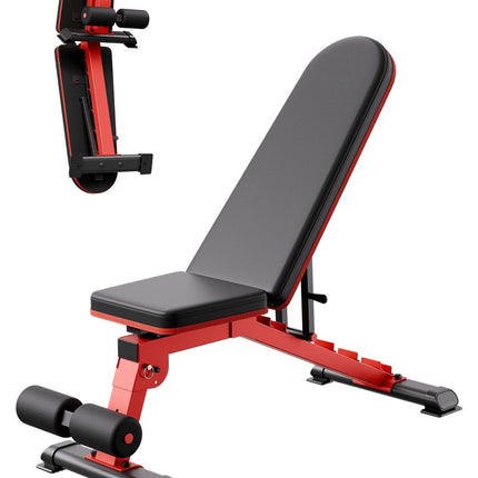 Adjustable Weight Bench, 1200 lb Capacity, Foldable