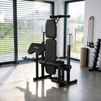 Adjustable Weight Bench, Preacher Curl, Leg Developer