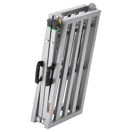 Adjustable Work Platform, Folding, 800 Lb, 4 Heights