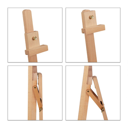 Adjustable beech wood easel