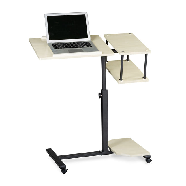 Adjustable laptop table