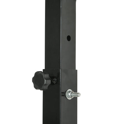 Adjustable stand for basketball hoop, rollable, height 260-310 cm