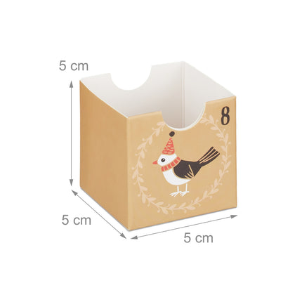 Advent calendar to fill