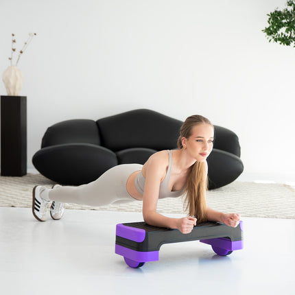 Aerobic Balance Step Platform – Adjustable Fitness Stepper
