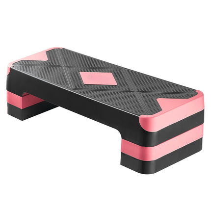 Aerobic Step Platform 28-Inch, Height Adjustable, 4 Risers