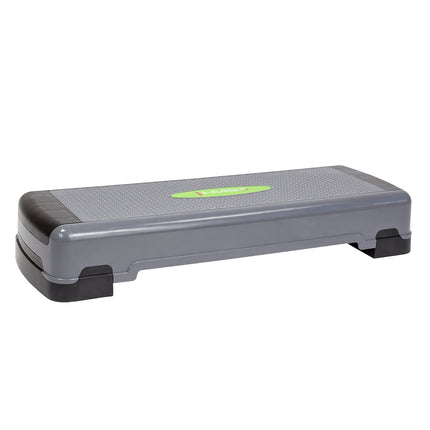 Aerobic Step Platform, Adjustable Height, Gray-Black