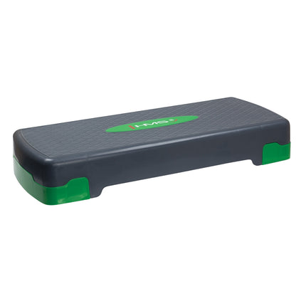 Aerobic Step Platform, Black-Green, Adjustable Height