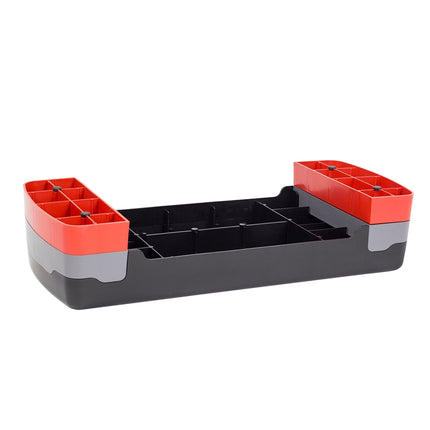 Aerobic Step Platform, Black/Red, Adjustable Height