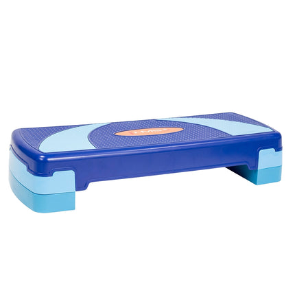 Aerobic Step Platform, Blue, Adjustable Height