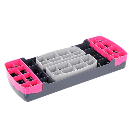Aerobic Step Platform, Pink/Grey, Adjustable Height